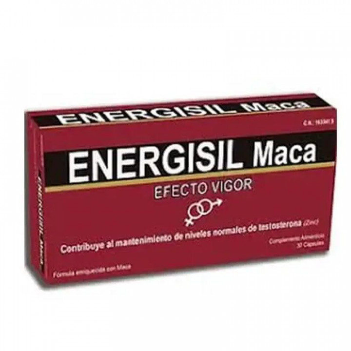 Energisil Maca 30 Cápsulas - Parafarmacia Cartagena 24h