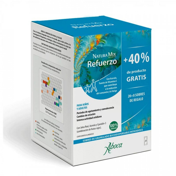 Aboca Natura Mix Advanced Refuerzo 28 Sobres.