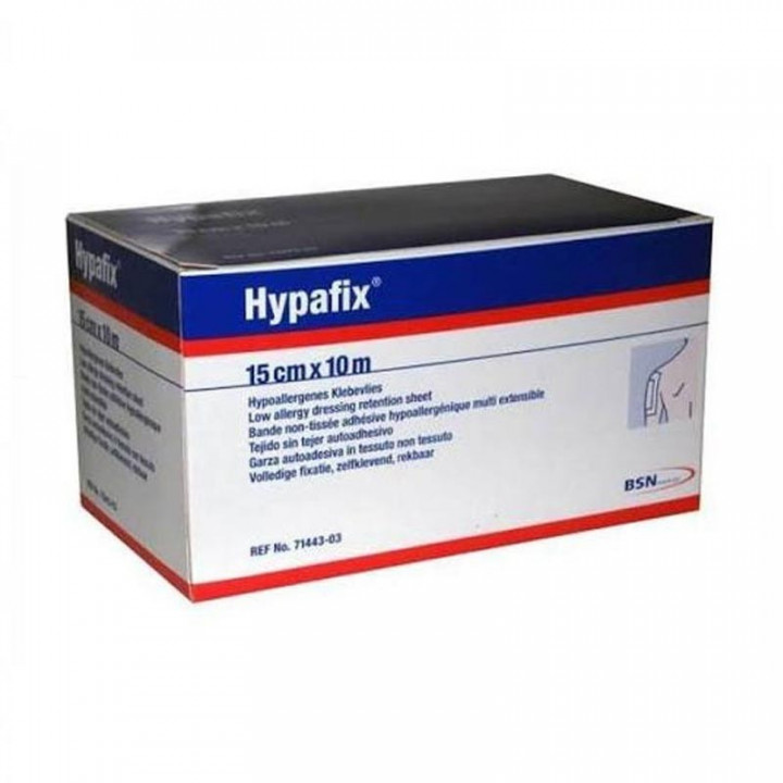HYPAFIX GASA ADHESIVA PARA FIJACION DE APOSITOS 15 CM X 10 M