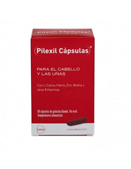 PILEXIL CAPSULAS ANTICAIDA CABELLO 50 CAPSULAS PARA HOMBRES Y MUJERES