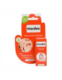 Mordex Esmalte Amargo Transparente Con Pincel 9 Ml, A...