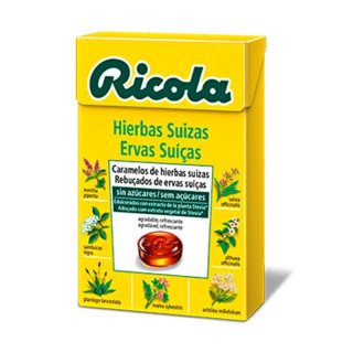 Ricola Caramelos Sin Azúcar Hierbas con Stevia 50g.