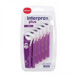 VITIS INTERPROX PLUS MAXI 6 CEPILLOS INTERPROXIMALES TALLA ISO 6,PHD(PASSAGE HOLE DIAMETER)1.9 2,3MM
