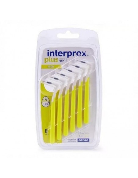 Vitis Interprox Plus Mini  6 Cepillos Interproximales Talla Iso3,Phd(Passage Hole Diameter)1,1 1,2Mm