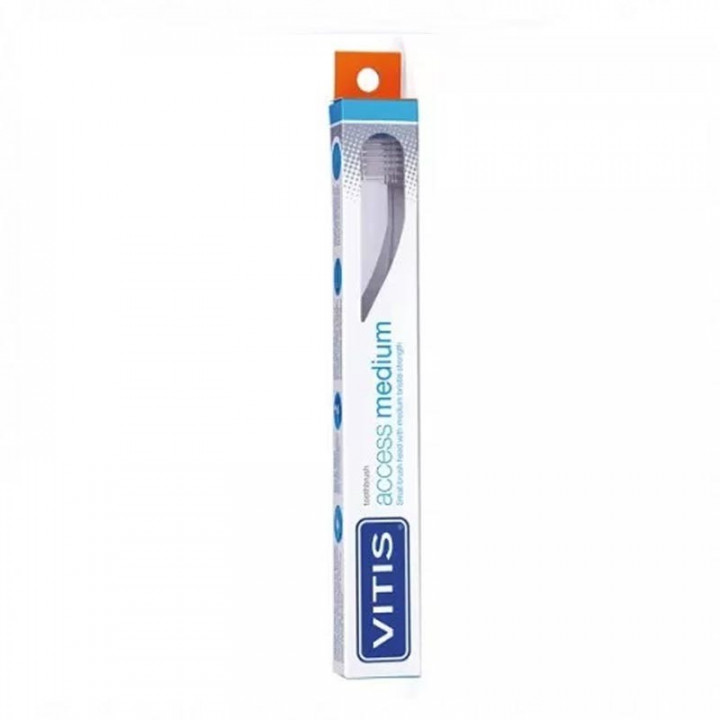 VITIS CEPILLO COMPACT SUAVE DENTAL ADULTO CABEZAL PEQUEÑO DE DUREZA SUAVE