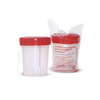 ENVASE CON ESPATULA PARA RECOGIDA DE MUESTRAS ACOFAR 1 UNIDAD