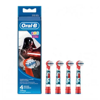 ORAL-B RECAMBIO CEPILLO DENTAL ELECTRICO INFANTIL RECAMBIOS ORAL STAR WARS 4 RECAMBIOS