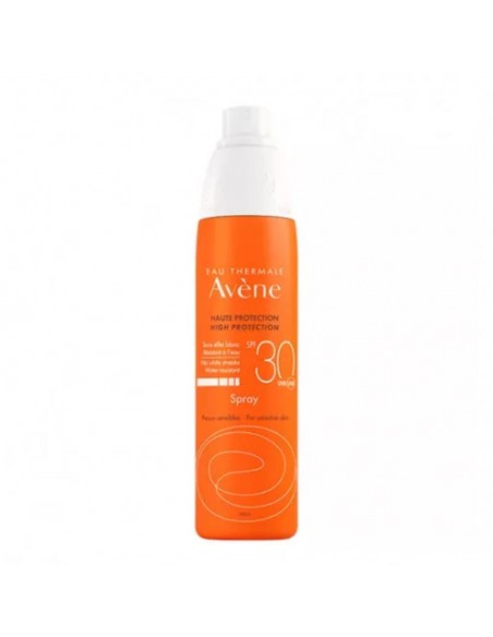 Avene Linea Solar Spray Fps30 Textura Spray Sin Color Cara Y Cuerpo Pieles Sensibles 200Ml