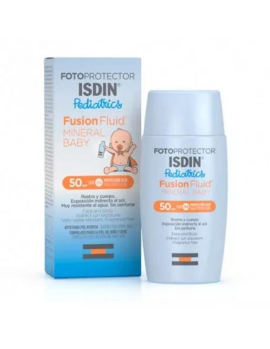 Isdin Fotoprotector Pediatrics FPS50+ Fluido Mineral Facial 50ml
