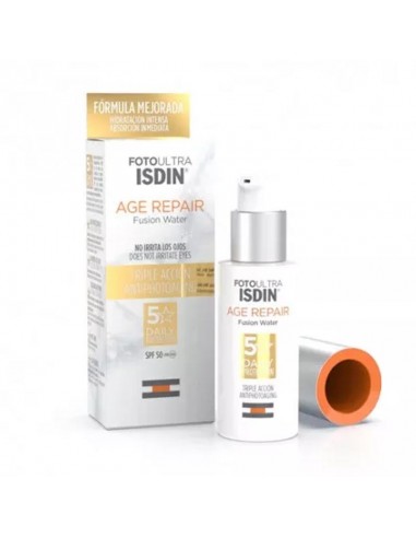 ISDIN FOTOULTRA FPS 50+ AGE REPAIR FUSION WATER COLOR TEXTURE FUSION WATER FACIAL 50 ML