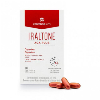 Iraltone AGA Plus 60 Cápsulas - Parafarmacia Cartagena 24h