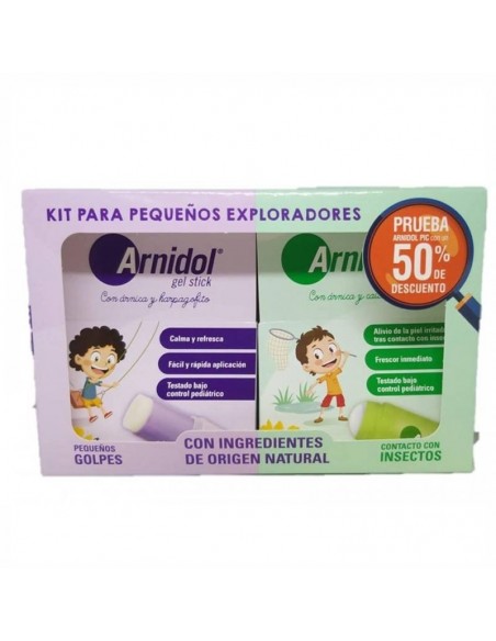 Arnidol Pack Pequeños Exploradores Arnidol Gel Stick + Arnidol Pic