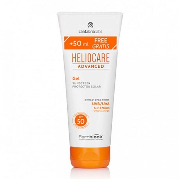 Heliocare Advanced FPS 50+ Gel Corporal 200ml.﻿