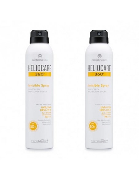 Heliocare 360º Spray Corporal Invisible Fps50+ Duplo 2X200Ml