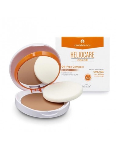 Heliocare Compacto Oil Free Facial FPS50 Color Brown 10g