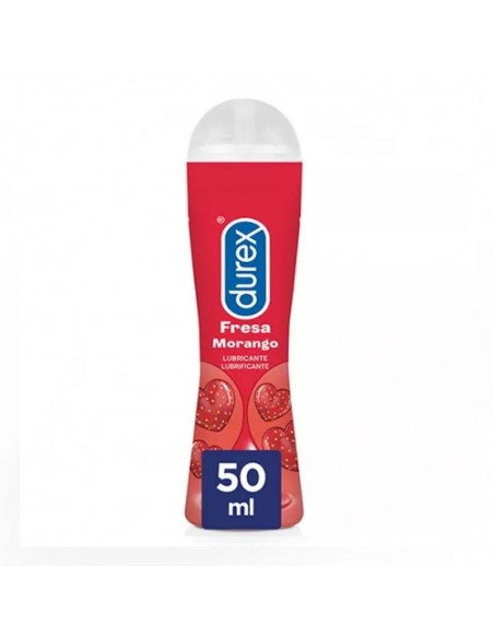 Durex Play Fresa 50ml Lubricante Íntimo Aroma & Sabor Fresa, Permite Suavizar LA Sequedad Vaginal
