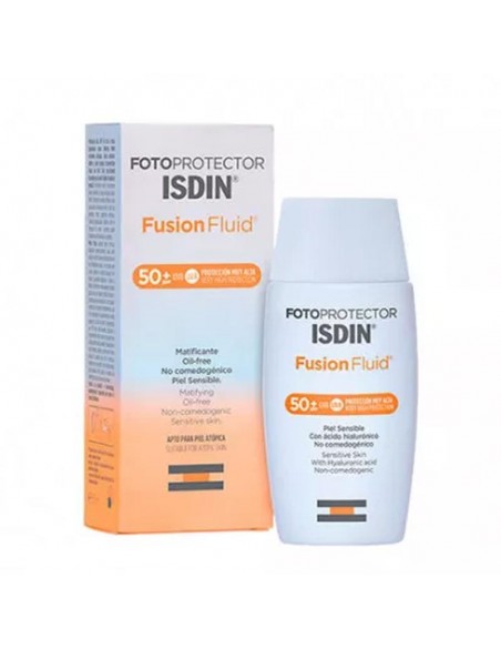 Fotoprotector Fusión Fluid Fps 50 + Textura Fusión Fluid Facial 50 Ml Protector Solar
