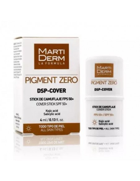 Martiderm Dsp-Cover Stick Fps 50 + Textura Stick Zonas Sensibles 4ml Protección Solar