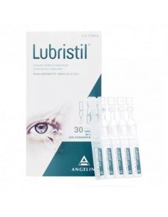 LUBRISTIL SOLUCION OFTALMICA 30 MONODOSIS 0.3 ML