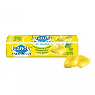 Juanola Caramelos Balsámicos Limón Vitamina C y Hierbas 30g.
