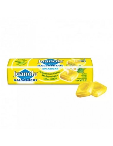 Juanola Caramelos Balsámicos Limón Vitamina C Y Hierbas Mediterraneas 30 G