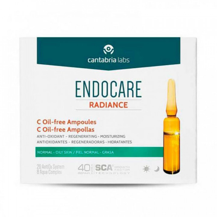 Endocare Radiance C Oil free 2ml 30 Ampollas.