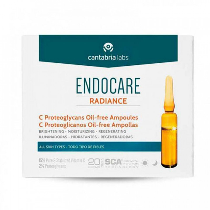 Endocare Radiance C Proteoglicanos Oil free 2ml 30 Ampollas.