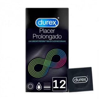 Durex Preservativos Placer Prolongado 12 Unidades Condones.
