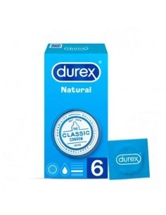 DUREX NATURAL PLUS 6 PRESERVATIVOS RECKITT BENCKISER...