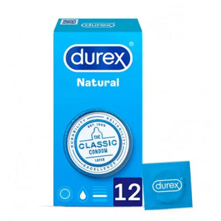 Durex Preservativos Natural Plus 12 preservativos.