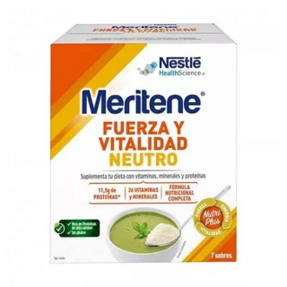 Meritene Neutro Sin Sabor 5 Sobres 50gr - Parafarmacia Cartagena 24h