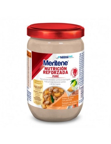 Meritene Nutrición Reforzada Pure 300g Lomo Con Patatas,