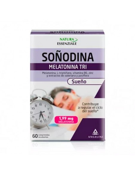 ANGELINI NATURA ESSENZIALE SOÑODINA TRI  ANGELINI 1.99 DE 60 COMPRIMIDOS L TRIPTOFANO VITAMINA