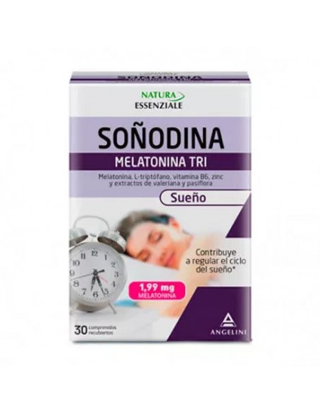 ANGELINI NATURA ESSENZIALE SOÑODINA TRI  ANGELINI 1.99 30 COMPRIMIDOS LTRIPTOFANO VITAMINA B6 ZINC