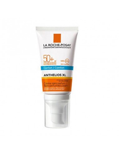 Anthelios Xl Confort Crema Fundente Sin Perfume Fps 50 + Textura Crema Facial 50 ML Protección Solar
