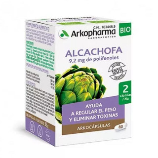 Arkomega Alcachofa Bio 100 Cápsulas.
