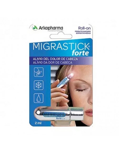 Arko Migrastick Forte 2 Ml,Roll On Dolor De Cabeza 2 Ml