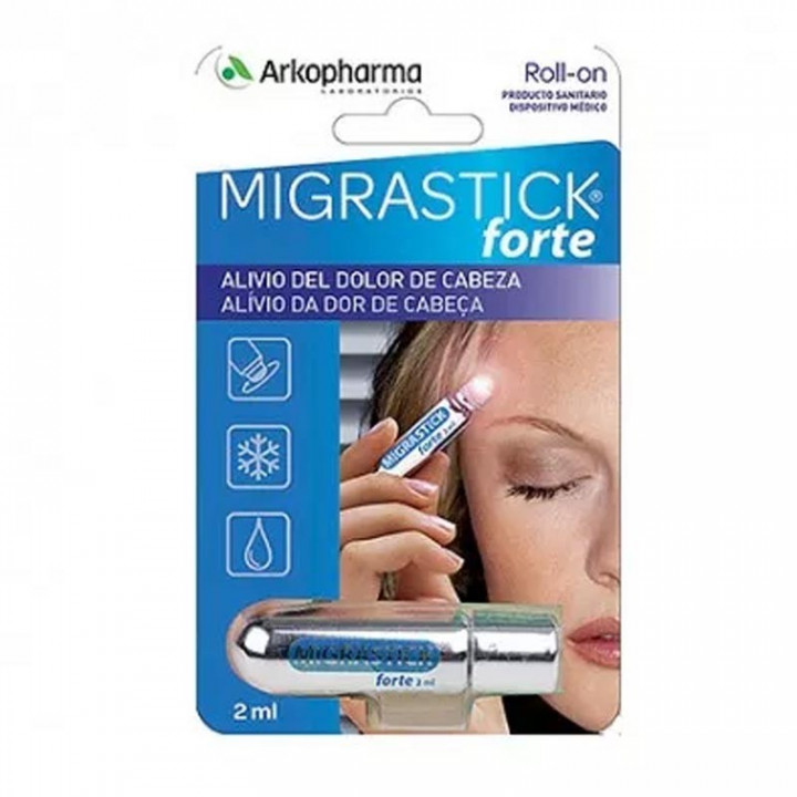 Arko Migrastick Forte 2ml Roll On Dolor de Cabeza.