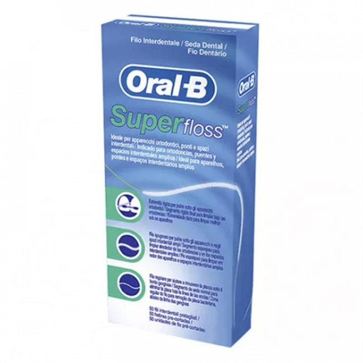 Oral-B Seda Dental Superfloss 50mts.