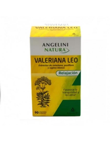 ANGELINI NATURA ESSENZIALE VALERIANA LEO 90 COMPRIMIDOS RECUBIERTOS RELAJACION FAVORECE LA CALMA