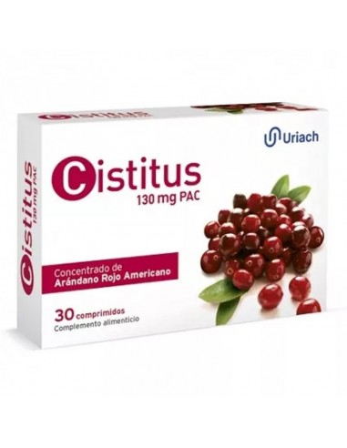 Aquilea Cistitus 30 Comprimidos Tamaño Económico 130mg Concentrado Arandano Rojo
