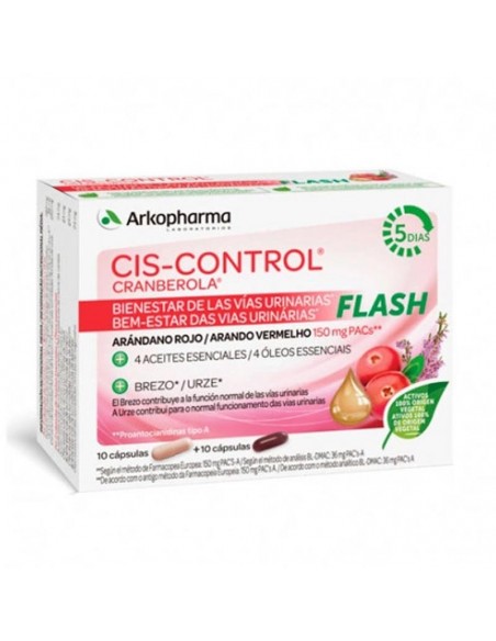 Arko Cranberola Ciscontrol Flash Arandano Amer 20 Capsulas