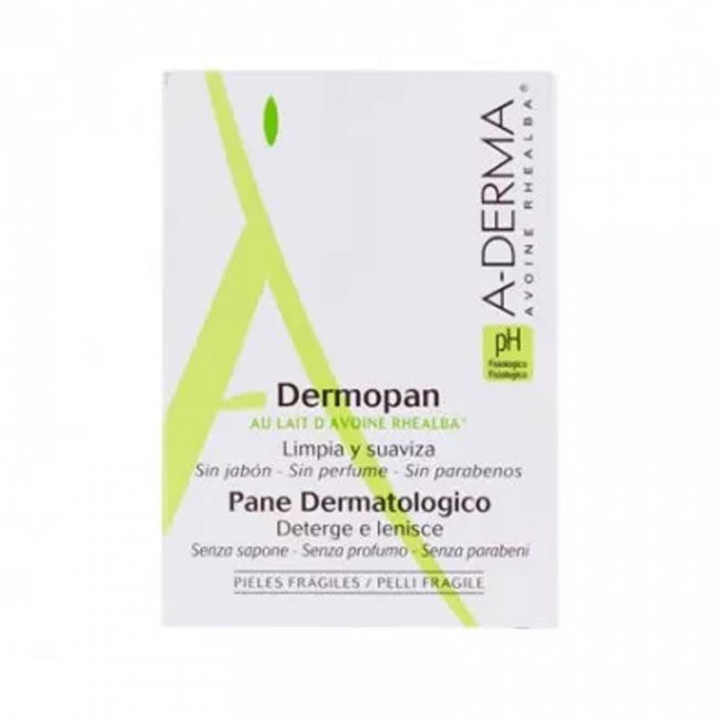A-Derma Dermopan Extracto de Avena Pastilla 100gr.