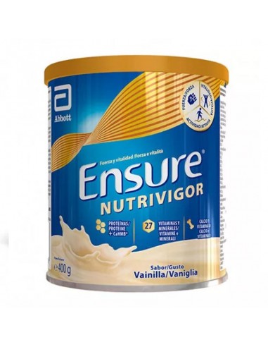 ENSURE NUTRIVIGOR VAINILLA FORMATO AHORRO LATA 400 G DE ABBOTT NUTRITION