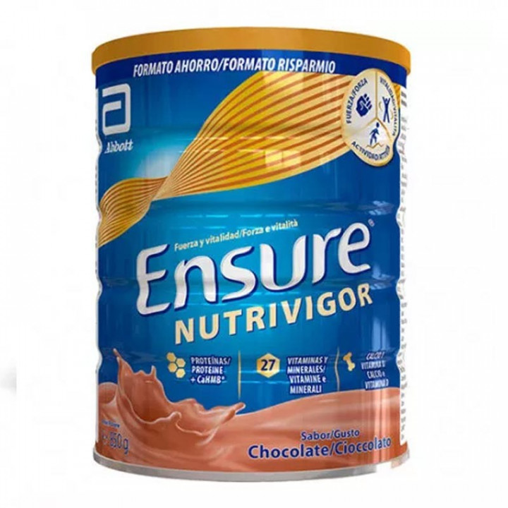 Ensure Nutrivigor Chocolate Lata 850gr.