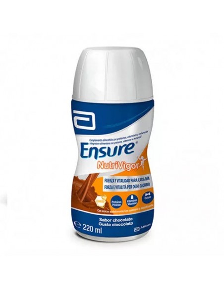 ENSURE NUTRIVIGOR CHOCOLATE BOTELLA 4 BOTELLA 220 ML