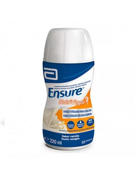 ENSURE NUTRIVIGOR VAINILLA BOTELLA 4 BOTELLA 220 ML