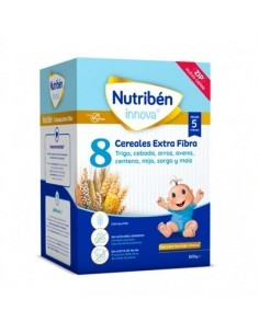 NUTRIBEN PAPILLA INNOVA PAPILLA 8 CEREALES CON EXTRA DE...