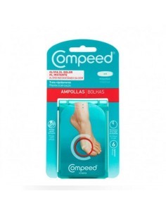 COMPEED AMPOLLAS PEQUEÑO HIDROCOLOIDE 6 APOSITOS, ALIVIO...