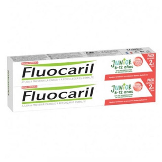 Fluocaril Junior 6-12 años Frutos Rojos 2x75ml.